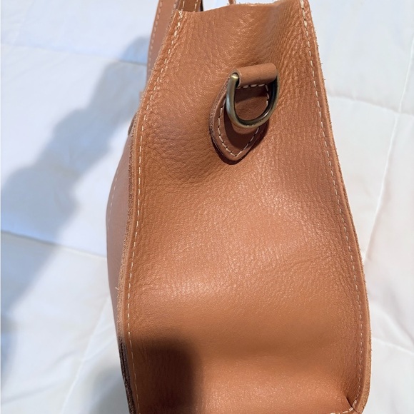 Portland Leather Goods Lola Crossbody Tote in Almond - Picture 4 of 8